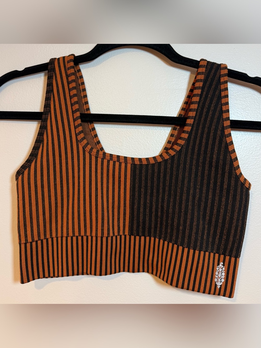 FP Movement Free People Go To Striped Sports Bra Size XS/S